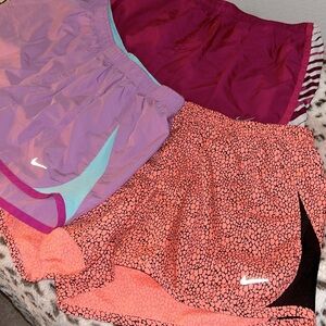 Nike Shorts Bundle (3) Women’s Medium Athletic Shorts
